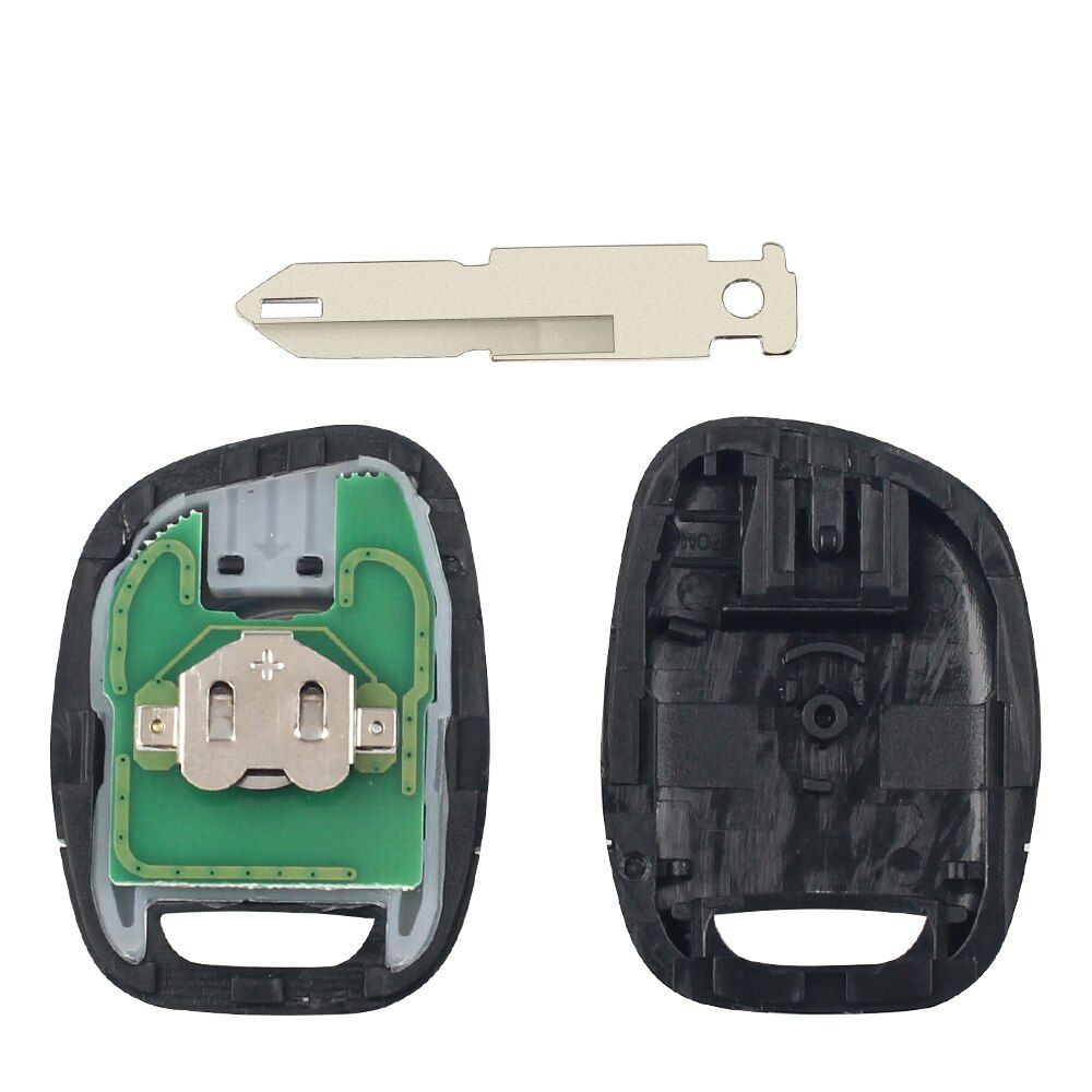 1 Button 433Mhz Car Remote Key Fit For Renault Clio Master Twingo Kangoo Uncut NE73 VAC102 Blade ID46 PCF7946 Chip Shell