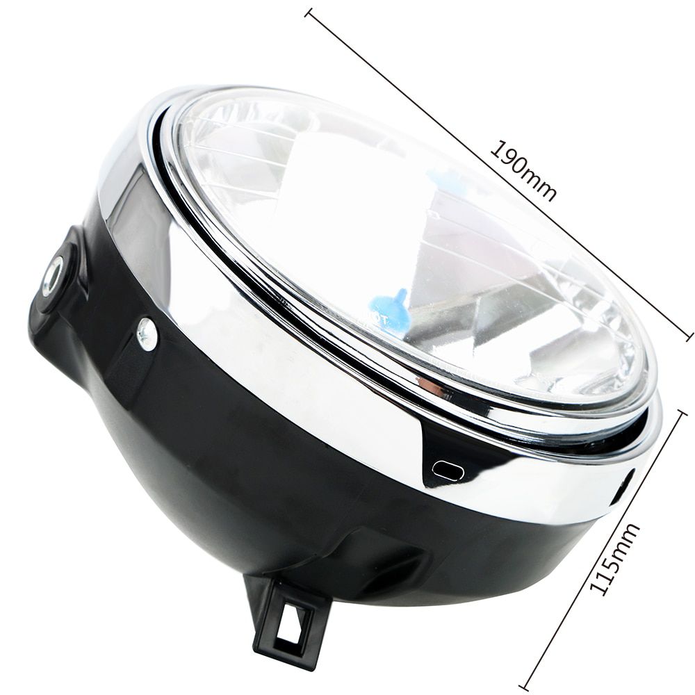 12V Head Light Lamps Motorcycle Halogen Headlight Headlamp Assembly for Honda Hornet 600 900 CB400 Moto Accessories