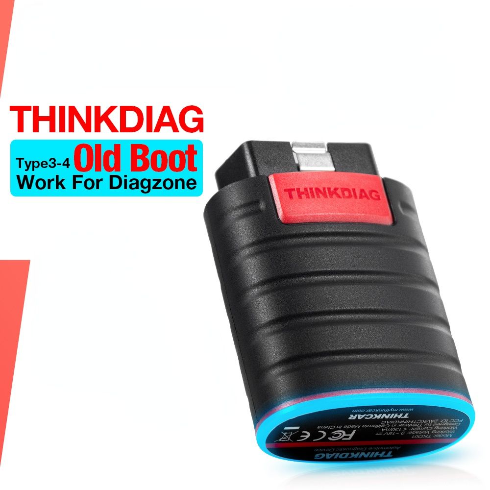 THINKCAR Old Boot Thinkdiag for Diagzone Full System All Software OBD2 Diagnostic Tools 15 reset services Ecu coding pk easydiag