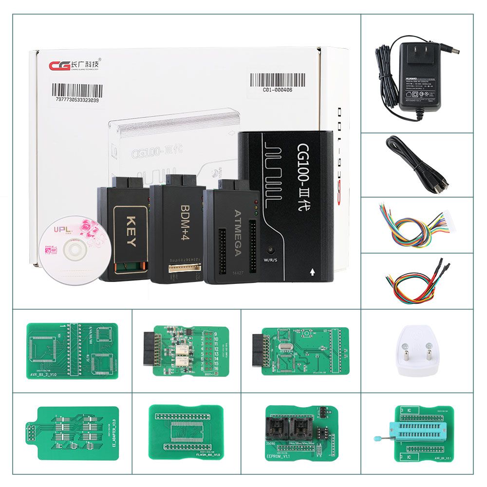 CG100 PROG III Full Version Airbag Restore Devices including All Function of Renesas SRS and Infineon XC236x FLASH