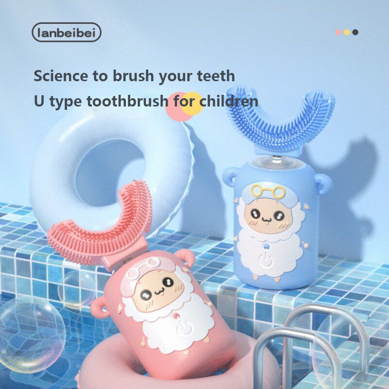 Sonic Toothbrush electric toothbrush azdent toothbrush for children For toothbrushes brush powder U-shape Children's toothbrush