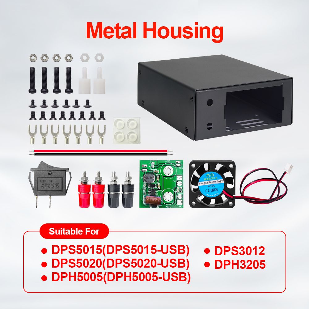DP and DPS Power Supply communiaction housing Constant Voltage current casing digital control buck converter only box