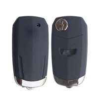 Flip Remote Key Shell for Fiat 1 Button Blue Color Flat Slotting 5pcs/lot