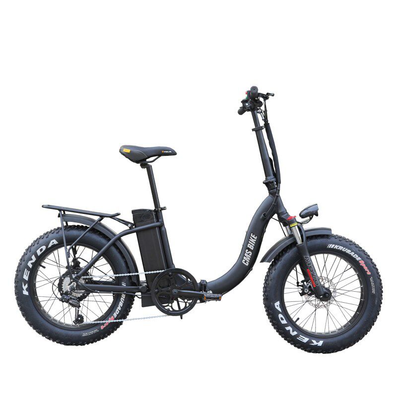 CMSTD-20PW 20 inch foldable ebike 48V 800W 12.8AH ebike fat tire beach electric bike foldable e bike