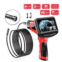 Handheld Endoscope 1080P 3.9mm 4.3 inch Industrial Inspection Camera with 6 LED IP67 Waterproof Borescope with 32GB TF Card