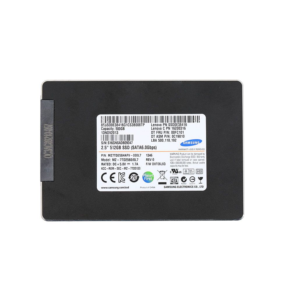 V2021 MB Star Diagnostic SD Connect C4 256G SSD Supports HHT-WIN Vediamo and DTS Monaco