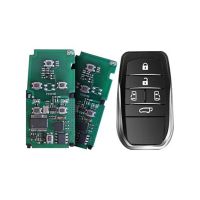 2022 Newest Lonsdor P0120 8A Chip 5/6 Buttons Smart Key PCB with Shell for Alphard/Vellfire/Alpha MPV Car Frequency Convertible Frequency Switchable