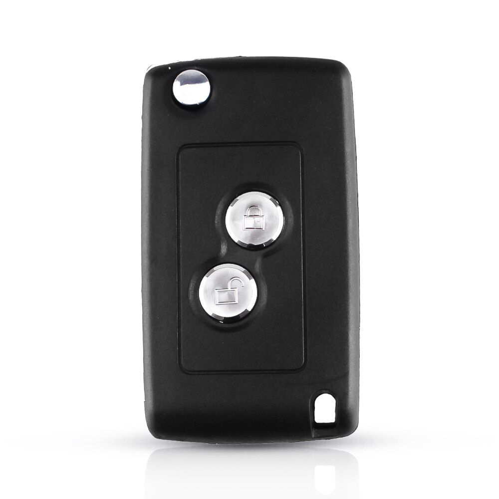 Modified 2 Button Remote Flip Car Key Case Shell Fob Replacement For Citroen C2 C3 Xsara Picasso For Peugeot 206 306 406