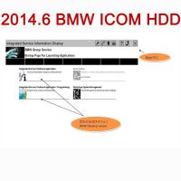 Newest 2014.6 ICOM ISTA-D 3.42.40 ISTA-P 52.4.000 Software HDD FOR BMW