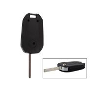 Modified Flip Remote Key Shell 2 Button (HU100) for Opel 5pcs/lot Free Shipping