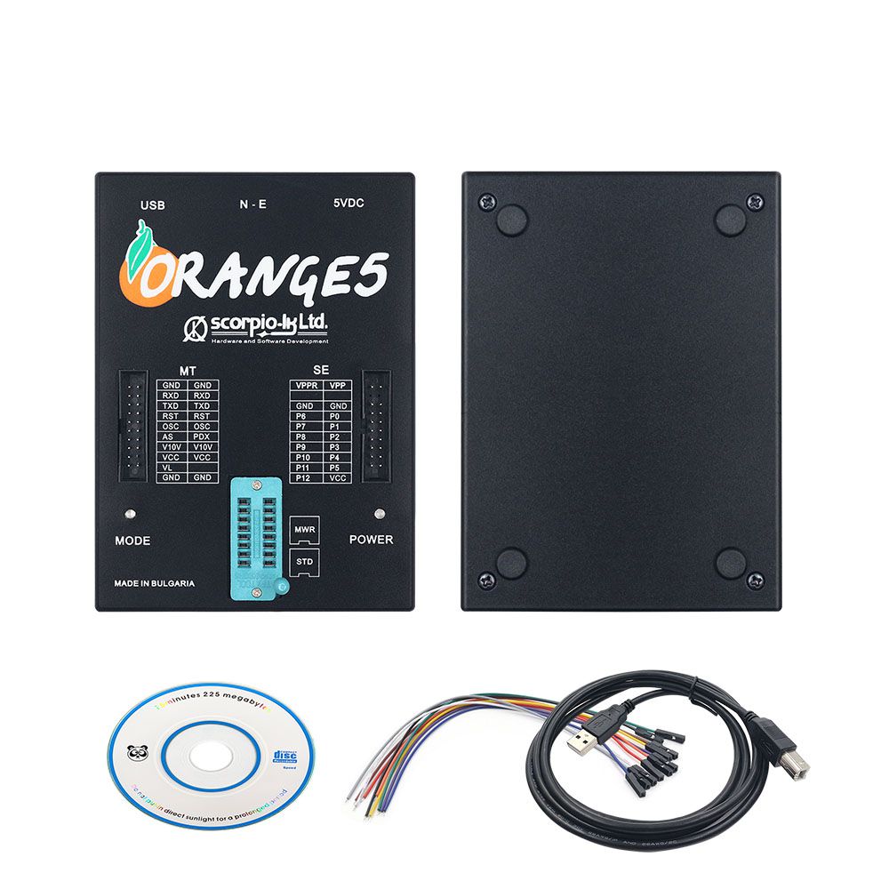 Newest Orange5 ECU Programmer V1.34 Full Set Diagnostic Tool Orange 5 Programmer Hardware + Enhanced Function