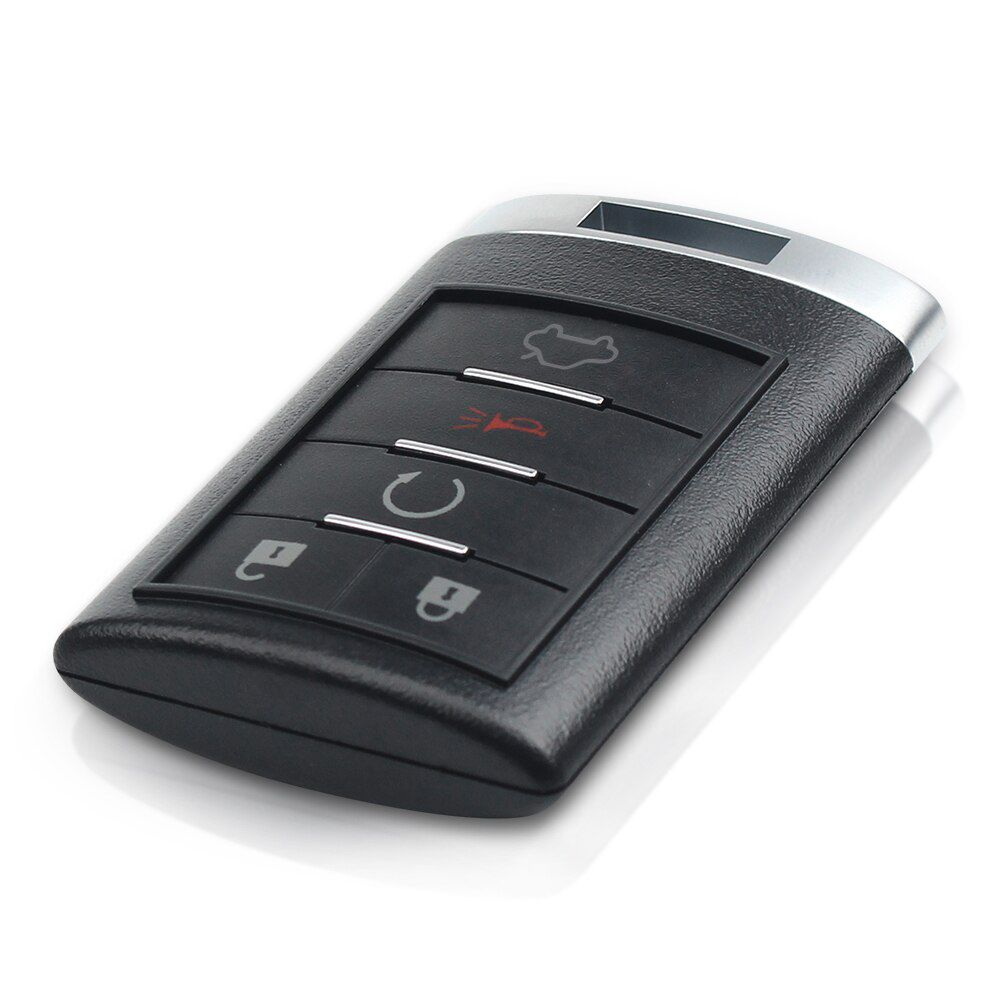 OUC6000066 Replacement Keyless Entry Remote Key Control Fob 5 Buttons For Cadillac Escalade STS CTS DTS 2008- 2011