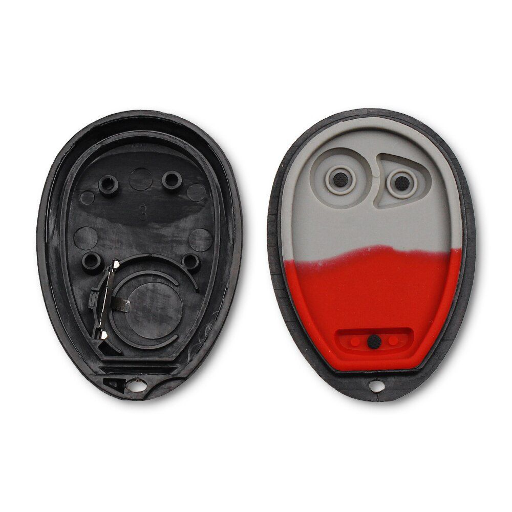 Replacement 2 + 1 Panic 3 Button Smart Key Case Shell Fob For Buick Century Pontiac Aztek Grand Prix Oldsmobile Intrigue