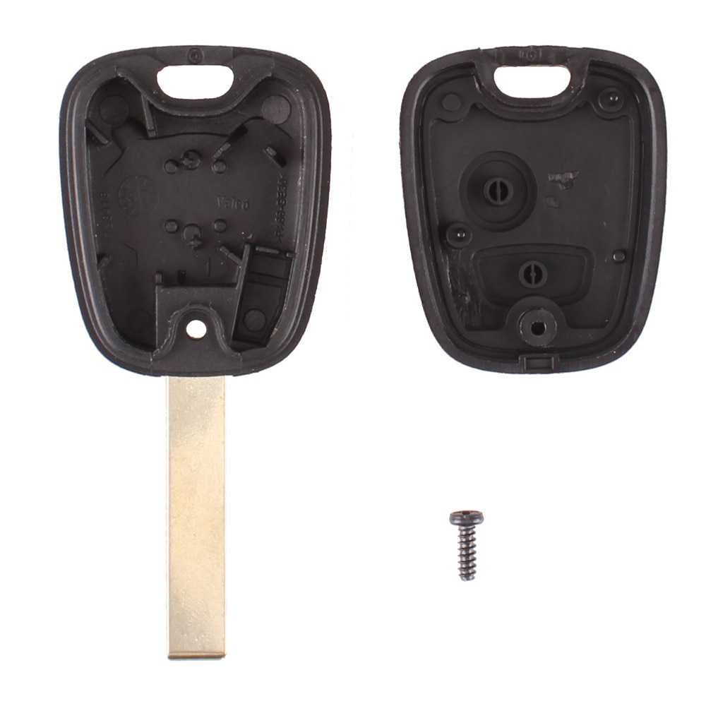 Replacement 2 Buttons Key Shell For Citroen C1 C2 C3 C4 C5 Auto Remote Car Key Case Shell Switches With Groove Blade