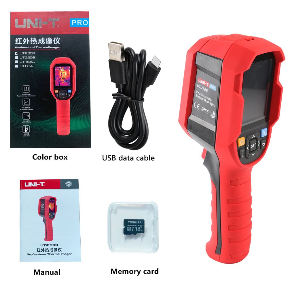 UNI-T UTi260B C200 UTi120B UTi120S Resolution 256 x 192 Infrared Thermal Imager UNI-T UTi260B Handheld Thermal Imager Infrared Thermometer