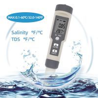 S-100 Salinometer Waterproof Salt Meter Digital Display Portable Salt TDS Tester Pool SPA Salinity Tester