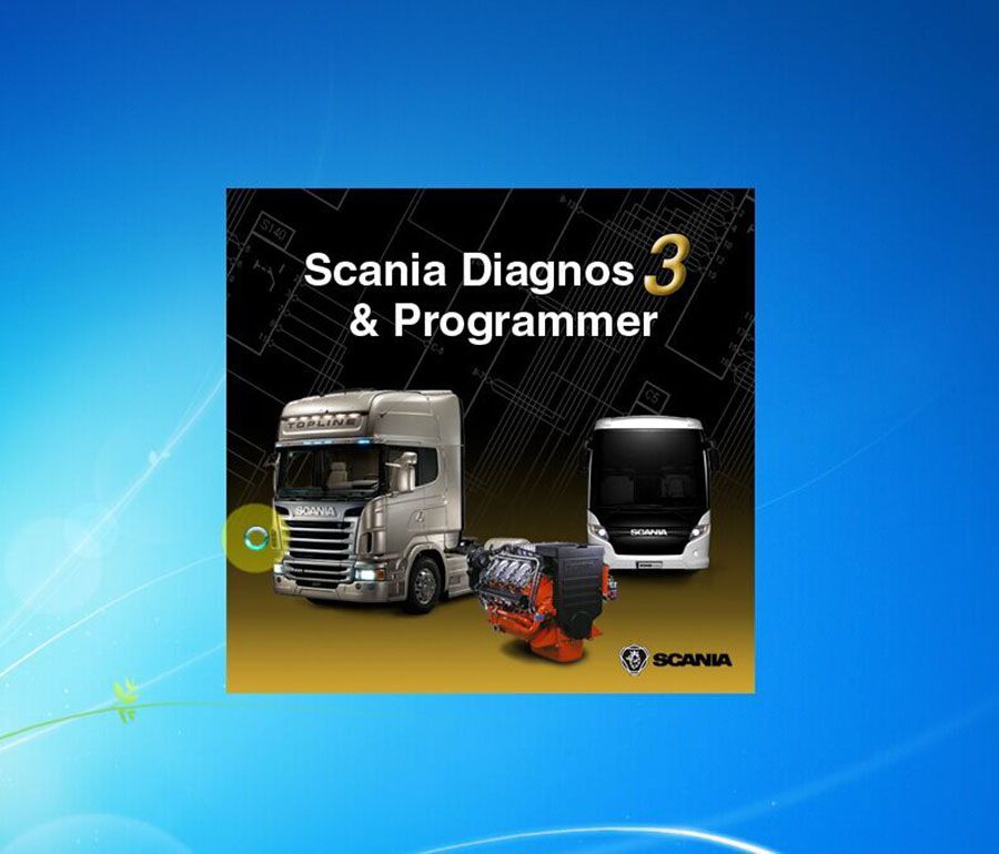 Scania SDP3 V2.31.1 Software for SCANIA VCI2 without USB Dongle No need Activation
