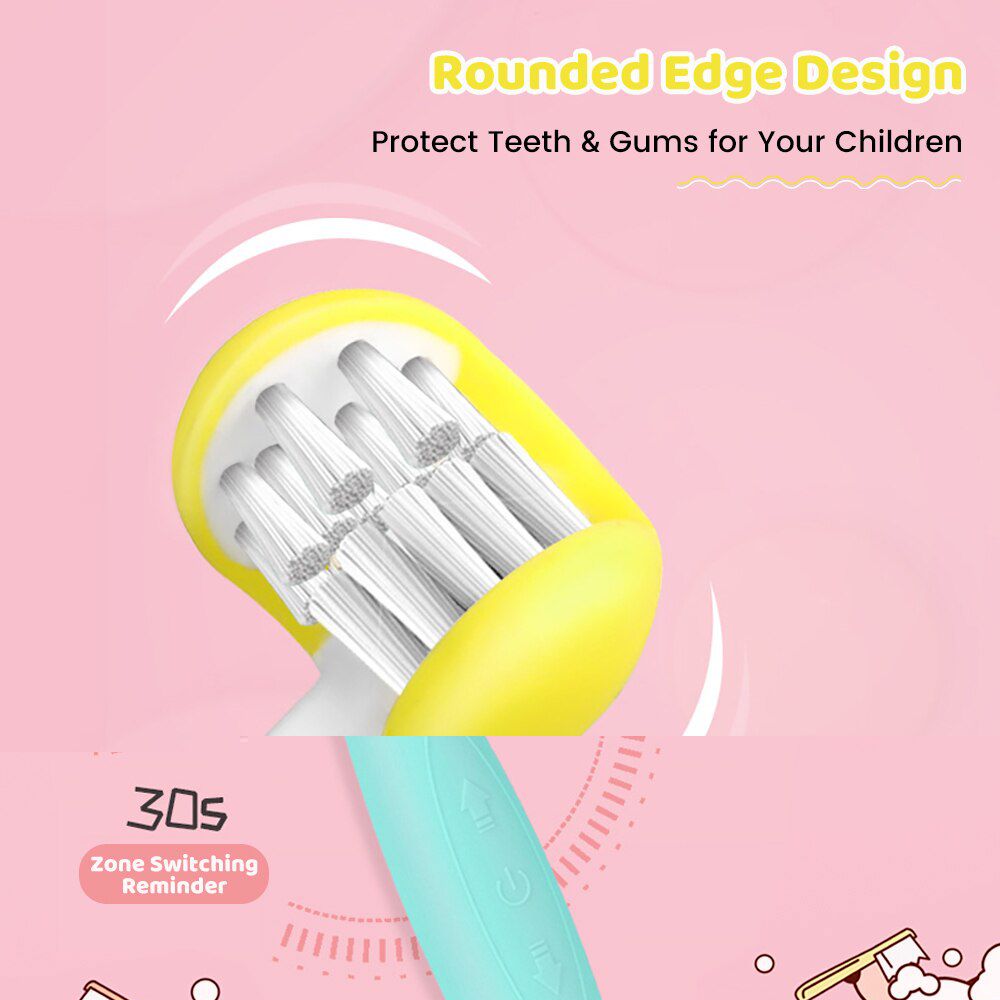 Electric Soft Tooth Brush Sonic Children'S Toothbrush Electrical For Kids Electric Brush Teeth Children Ultrasonic Tooth Cleaner