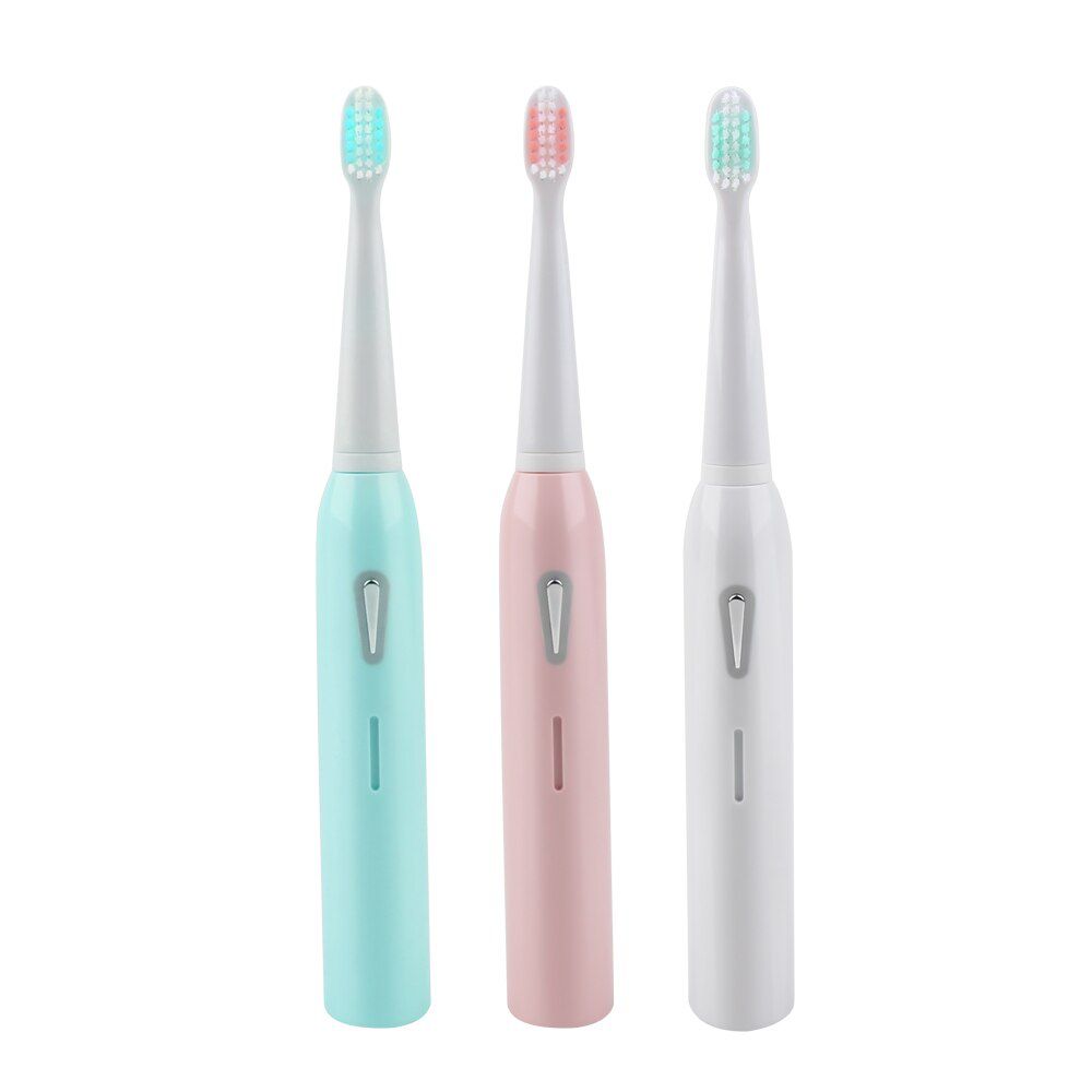 Sonic Electric Toothbrush  Adult Timer Brush 6 Mode USB Charger Rechargeable Tooth Brushes Replacement Heads Set Fast Charge
