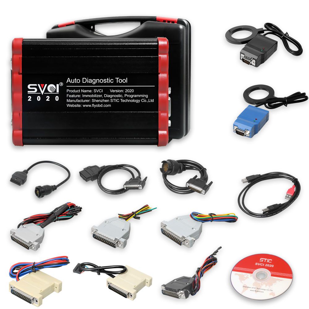 SVCI V2020 FVDI Full Version IMMO Diagnostic Programming Tool with 22 Latest Software All VAG Special Functions Activated