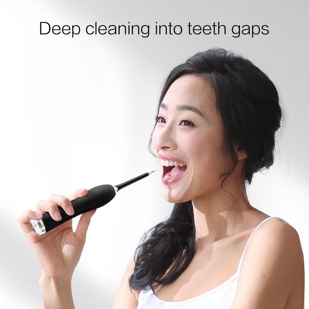3 Modes USB Charging Electric Sonic Dental Scaler Tooth Calculus Remover Whiten Tooth Stains Tartar Cleaner