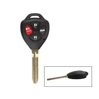 Remote Key Shell 4 Button (With Red Dot Without Sticker) For Toyota 5pcs/lot