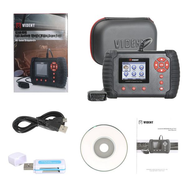 Vident iLink400 VW AUDI SKODA SEAT Diagnostic and Coding Scan Tool Full System