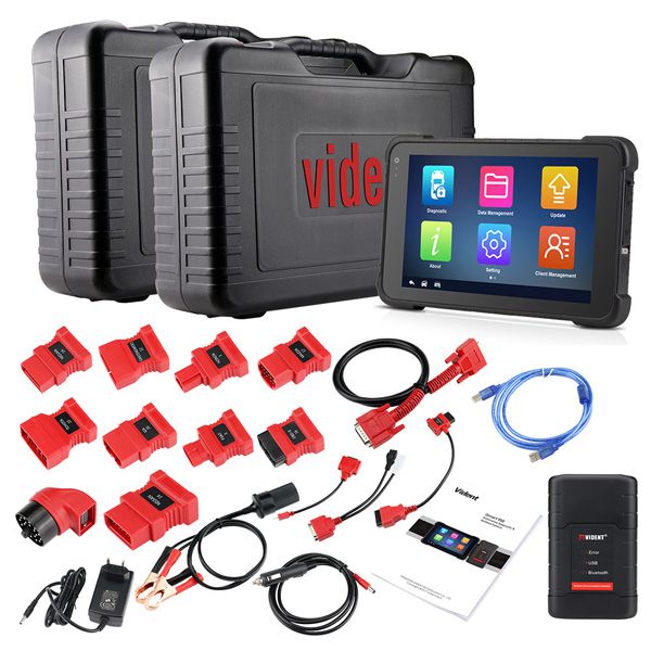 Original Vident iSmart900 8inch Tablet Automotive Diagnostic & Analysis All System + Coding (78+ Makers)