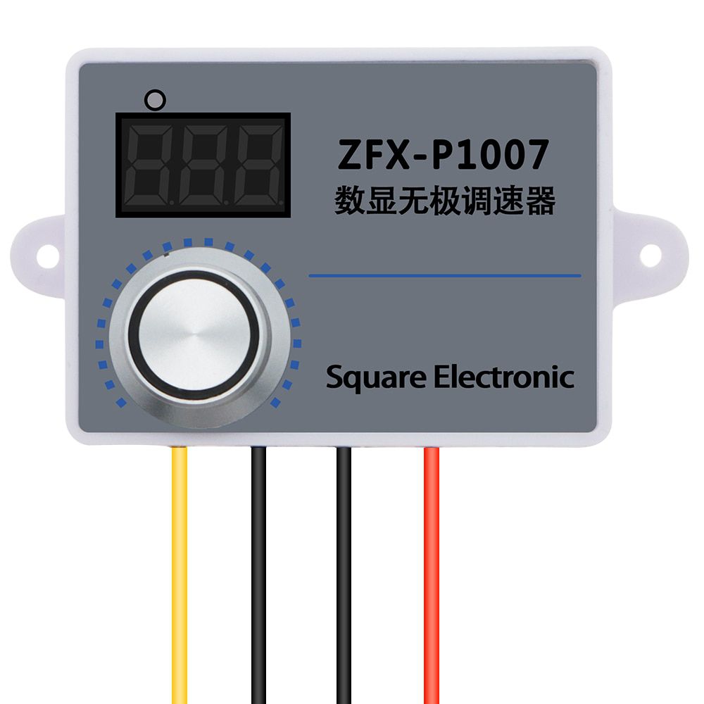 ZFX-P1007 Waterproof Stepless speed controller 500W Speed Regulator speed governor Control Governor Switch AC 220V