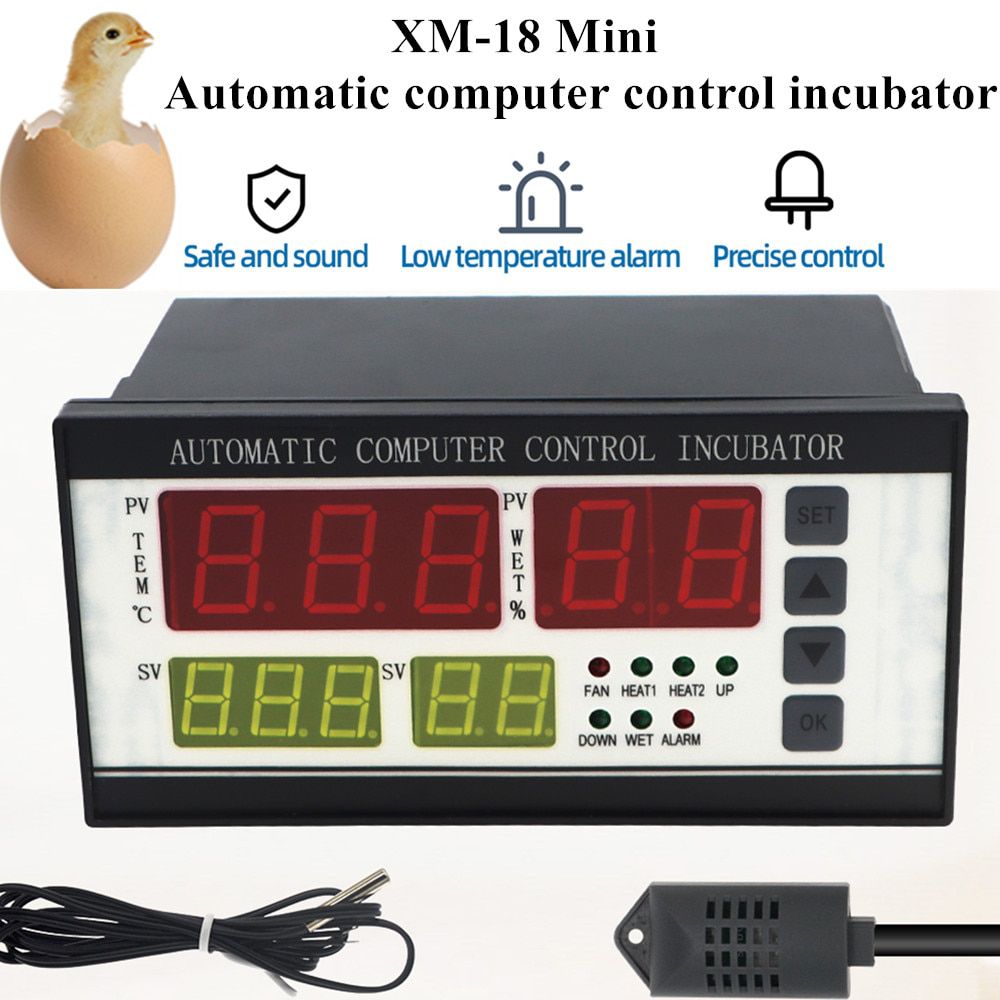 XM-18 Mini Digital automatic egg incubator control system computer control incubator Poultry incubator Egg Hatcher system