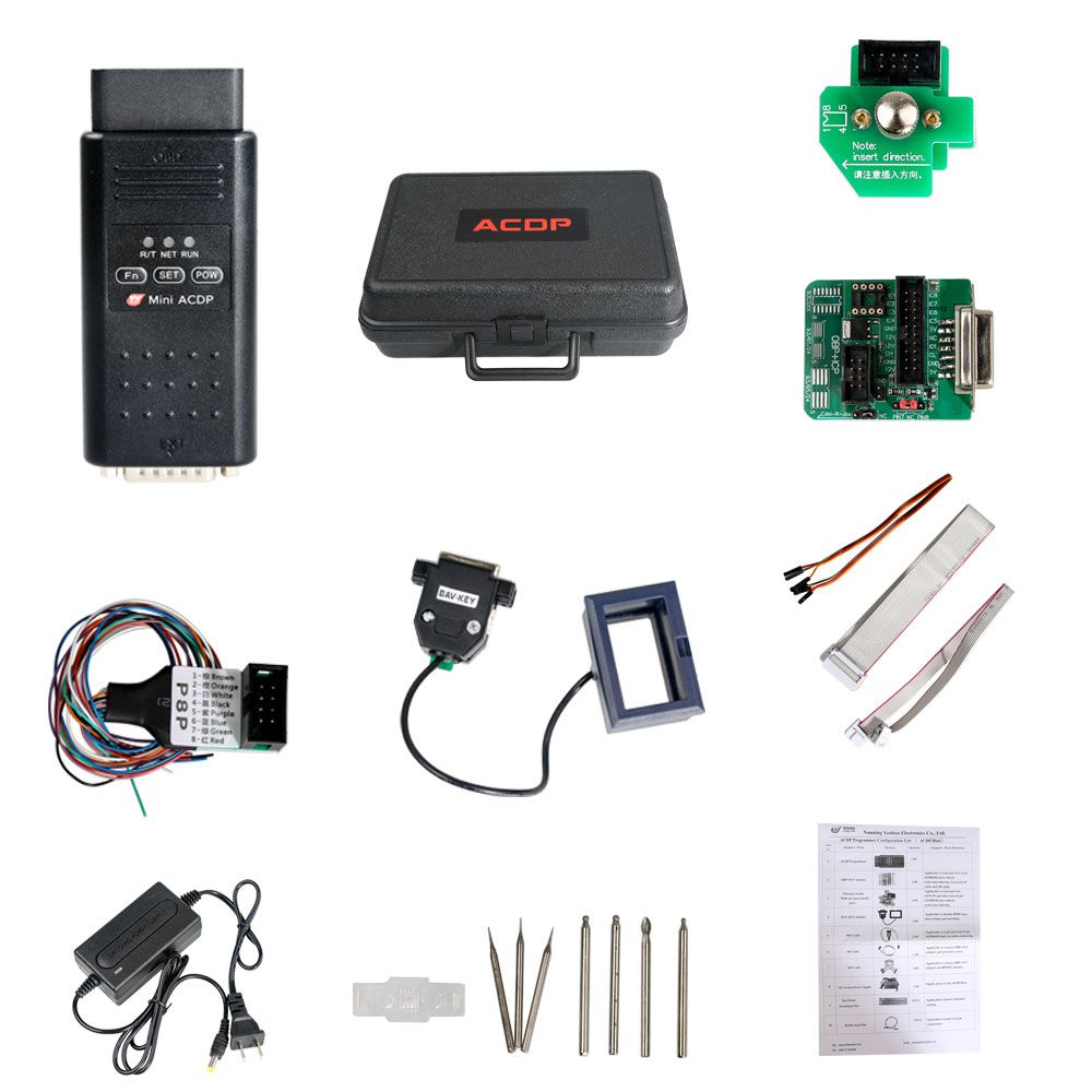 Yanhua Mini ACDP Master with Module9 Land Rover Key Programming Support KVM from 2015-2018 Add Key & All Key Lost