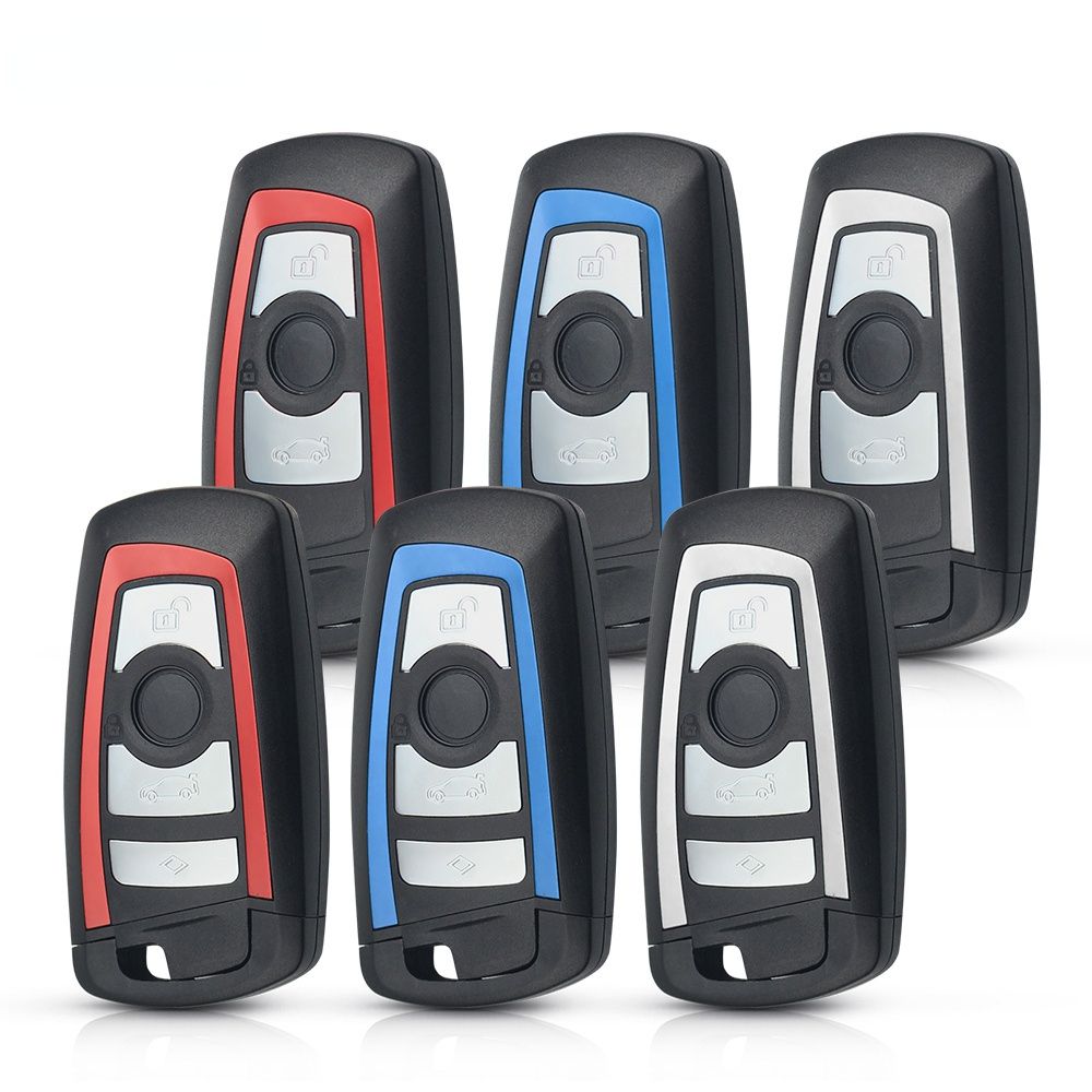 10pcs Smart Key Shell Fob Case Cover 