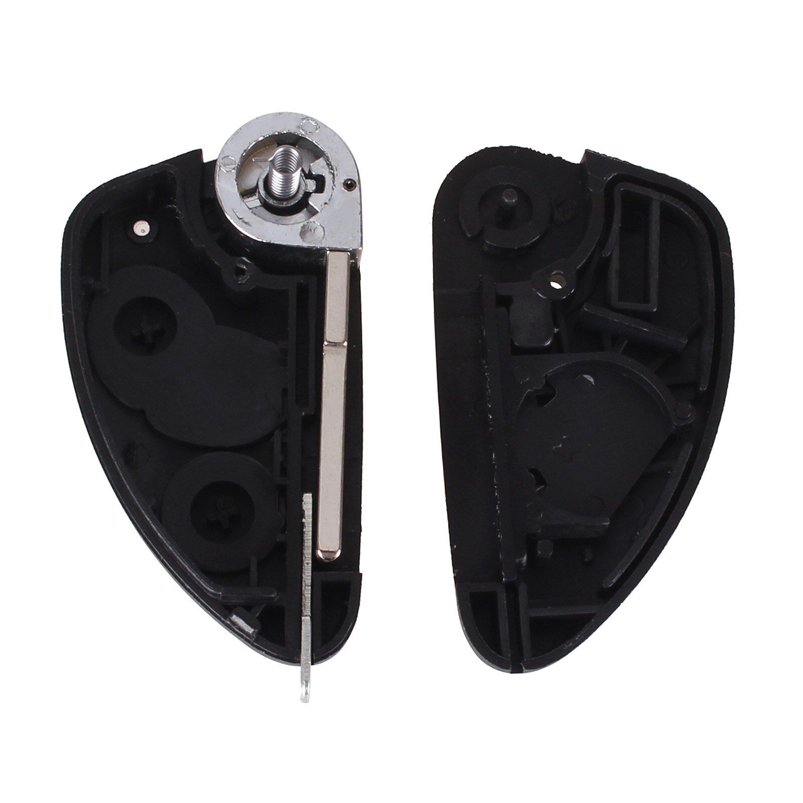 2 Buttons Key Shell Car Flip Folding Remote Key Case Key