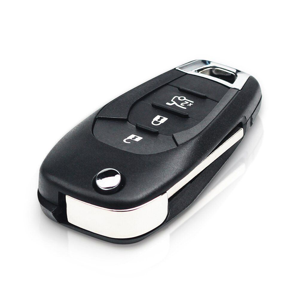 3 Buttons Filp Folding Car Remote Key Shell Case Replace