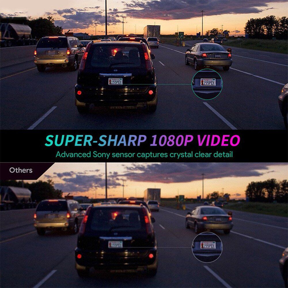 Car DVR Dashcam WiFi 1080P Full HD Vehicle Video Recorde