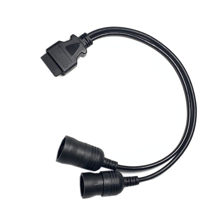 Car Truck Y Cable OBD OBD2 16pin Female To J1708 6pin/ J