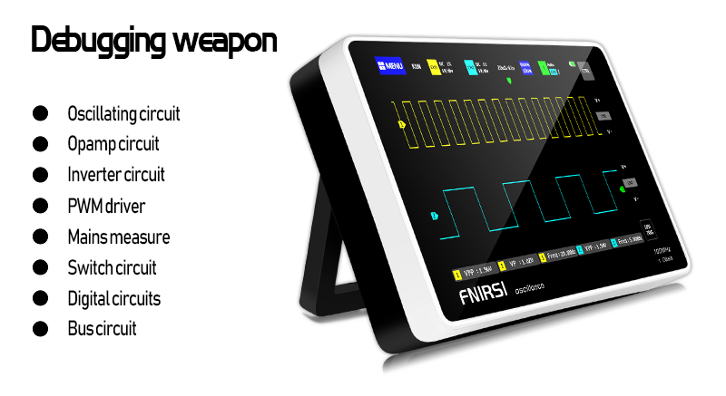 FNIRSI-1013D Digital Tablet Oscilloscope