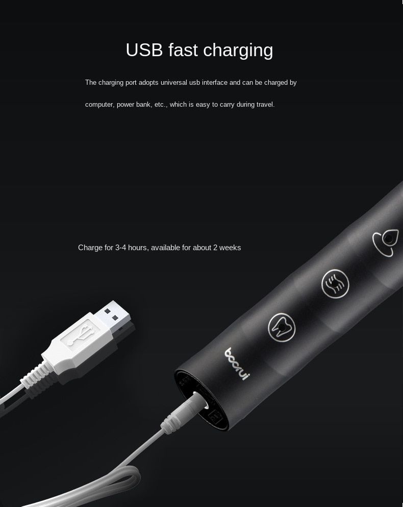 USB Fast Charging, 6-Speed Adjustment 