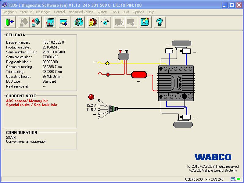 WABCO DIAGNOSTIC KIT Software-1