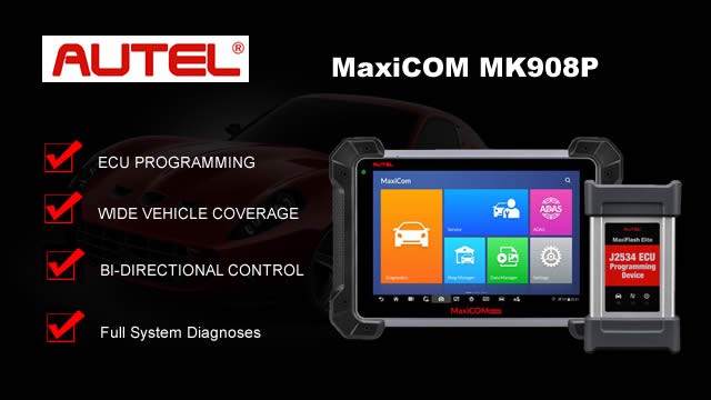 AUTEL MaxiCOM MK908P OBD2 Auto Diagnostic ECU Programming Tool