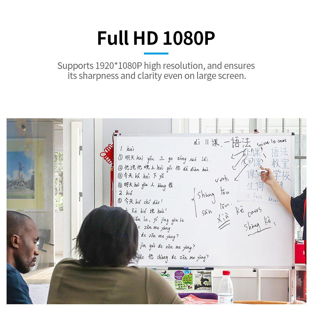 101JD 1080P 2MP High-Definition Webcam 30fps Web Camera Noise-reduction Microphone HD Laptop Computer Camera USB Plug & Play