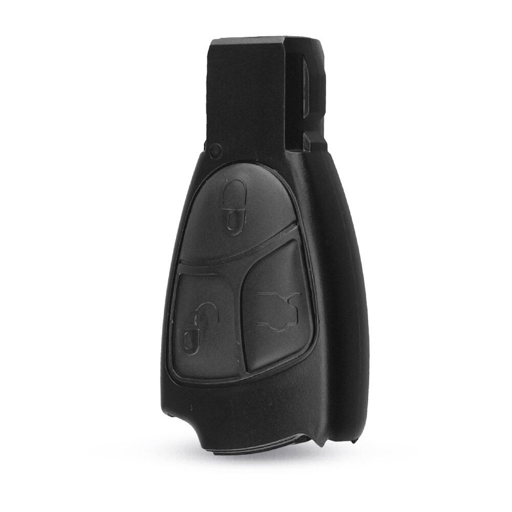 10pcs Replacements Remote Car Key Cover Shell For Mercedes Benz B C E ML S CLK CL Smart Key Fob Case 2/3/4 Button No Logo
