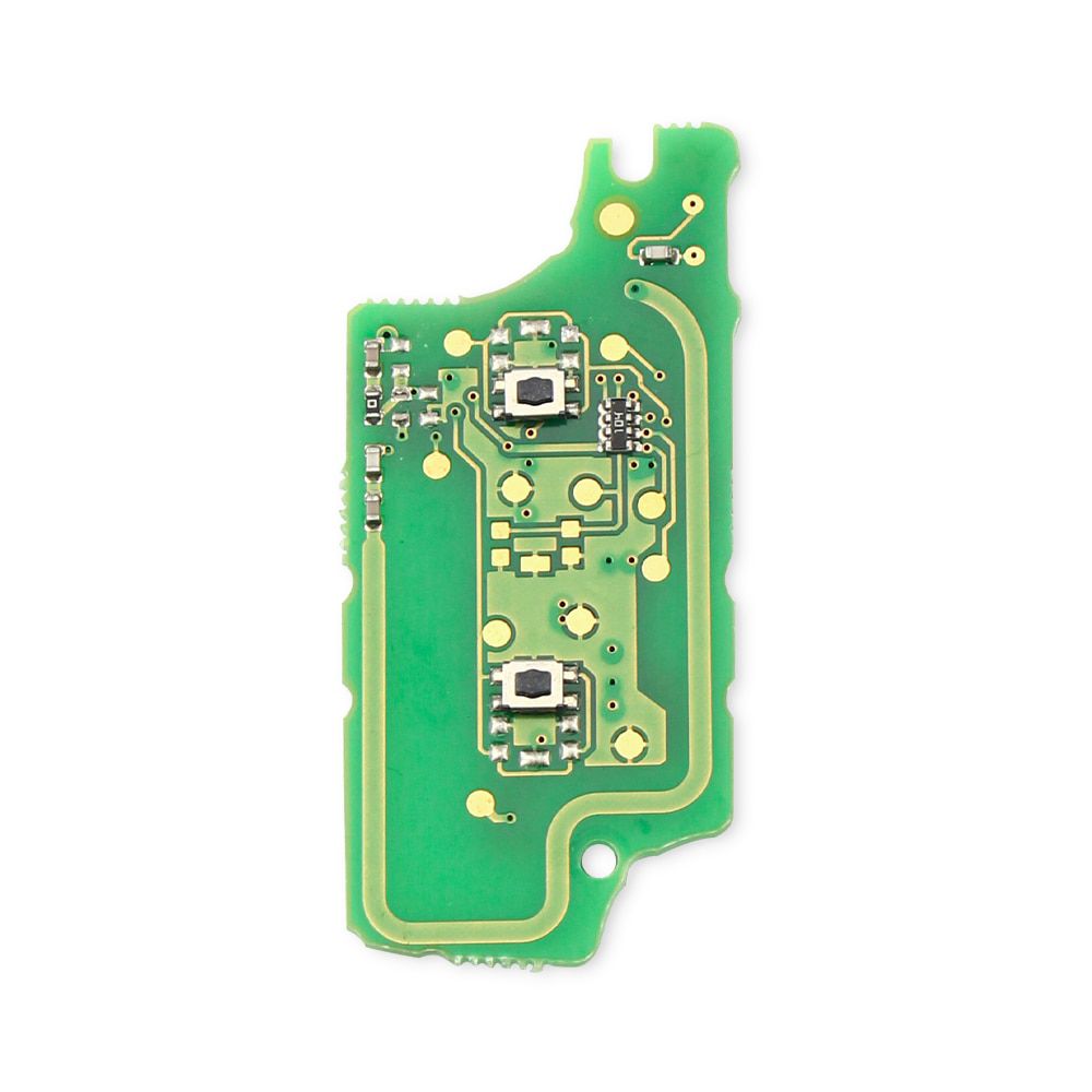 2 Buttons ASK CE0536 Flip Remote Key Electronic Circuit Board For Peugeot 207 407 307 308 Citroen C2 C3 C4 C5 ID46 Chip