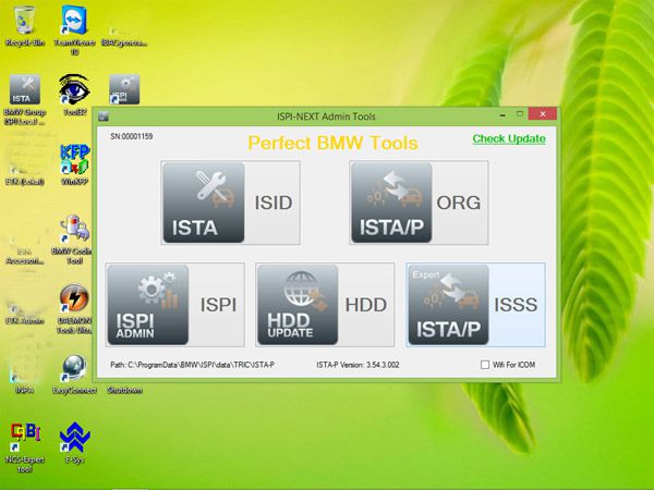 V2015.02 BMW ICOM Rheingold ISTA-D 3.47.20 ISTA-P 3.54.3.002 Win8 System 500GB New HDD without USB Dongle Support Multi-Languages
