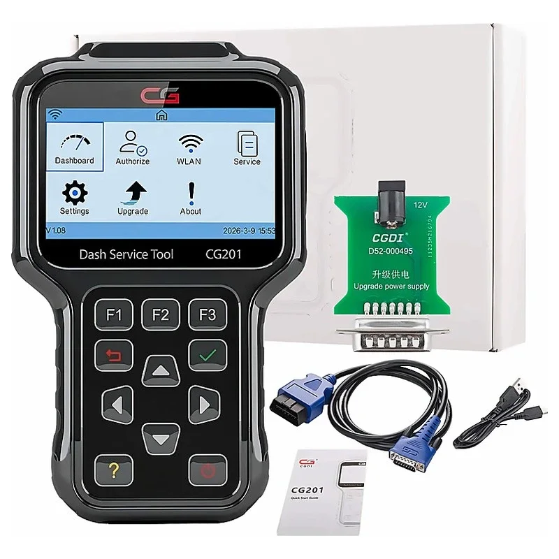 CGDI CG201 Mileage Correction Programmer – Supports Toyota, Audi, VW, Chevrolet, Ford, and over 100 Brands via OBD