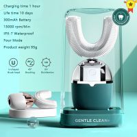 360 Degrees Intelligent Automatic Sonic Electric Toothbrush Xaomi U shape Tooth Brush Tooth Whitening massage USB Charging base