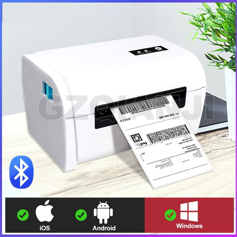 4 inch Thermal Barcode Printer Label Printer Shipping Lable Printer 100*100 / 100*150 UPS DHL Fedex Shipping Express Lable Printer
