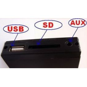 8Pin USB+SD MP3 for Audi ISO