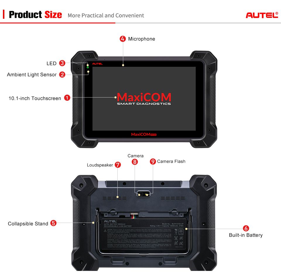 Autel MaxiCOM MK908P Diagnostic Tool