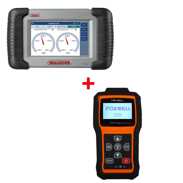 Buy 100% Original Autel MaxiDAS DS708 Get Foxwell NT1001 TPMS Trigger Tool For Free & Free Shipping from USA Warehouse